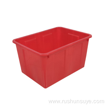 470*344*275 mm Red aquatic stackable crate